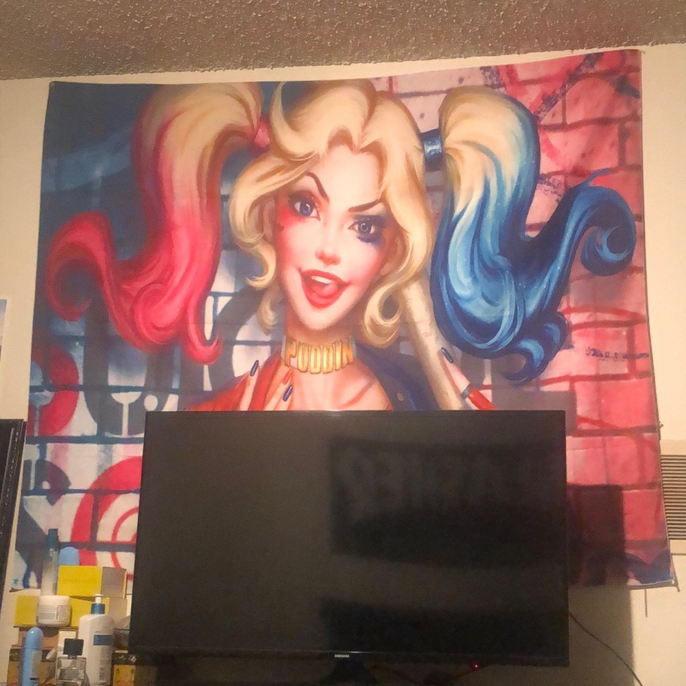 Harley Quinn Tapestry